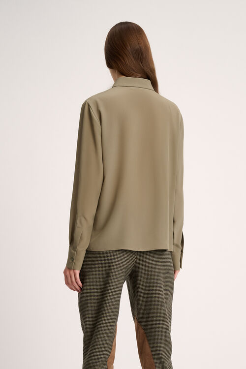 Luisa Spagnoli Limonaia - Camicia in seta Lightning offer