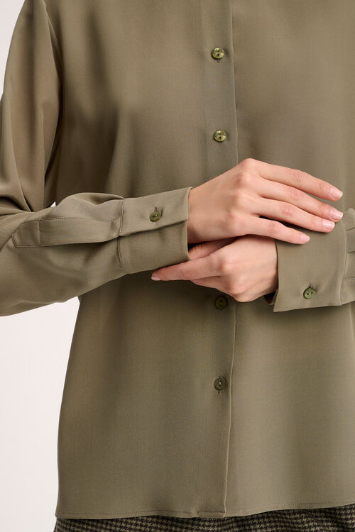 Luisa Spagnoli Limonaia - Camicia in seta Lightning offer