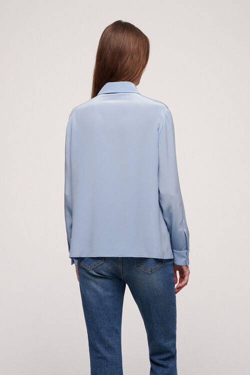 Luisa Spagnoli Limonaia - Camicia in seta Grandi sconti