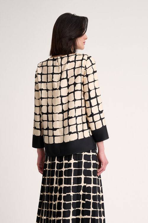 Luisa Spagnoli Leggio - Blusa a quadri Offerta settimanale