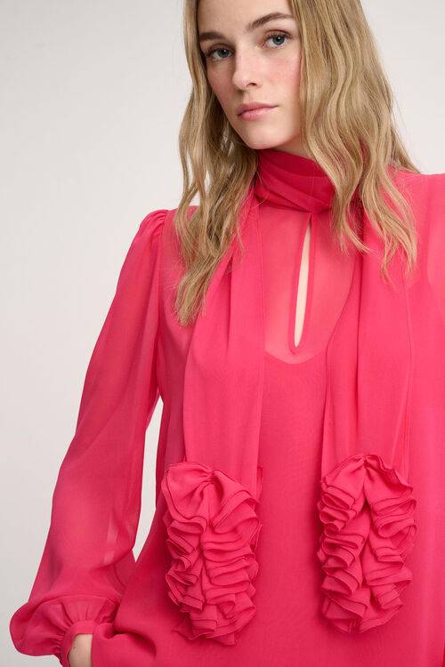 Luisa Spagnoli Lola - Blusa con ruches Rilascio limitato