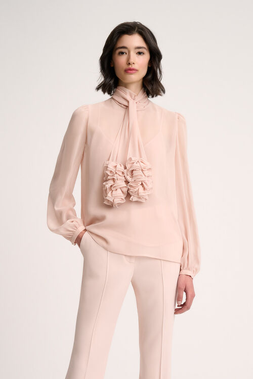 Luisa Spagnoli Lola - Blusa con ruches Ultimi due giorni