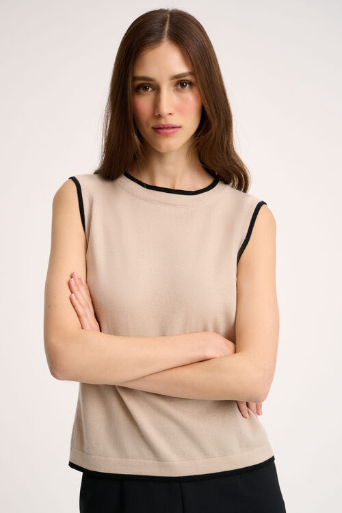 Luisa Spagnoli Macinapepe - Top in maglia Fino al 50% di sconto