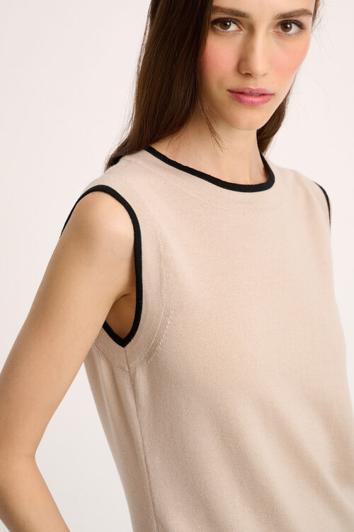 Luisa Spagnoli Macinapepe - Top in maglia Fino al 50% di sconto