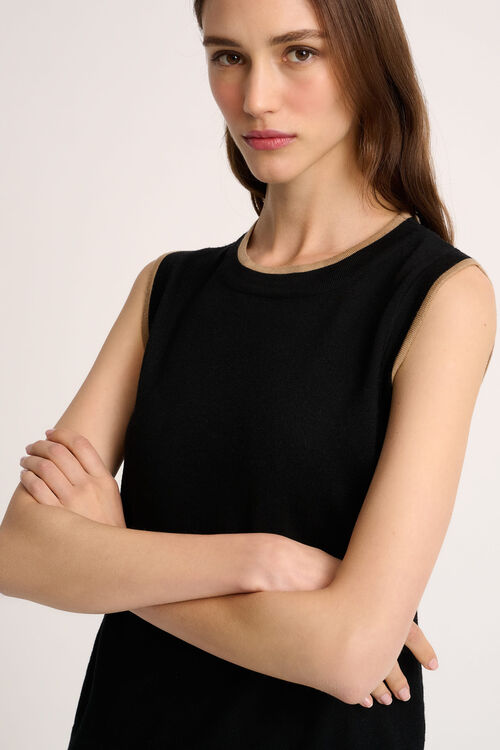 Luisa Spagnoli Macinapepe - Top in maglia 50% di sconto con spedizione gratuita