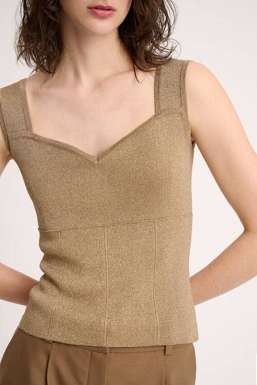 Luisa Spagnoli Zac - Top in lurex 2025