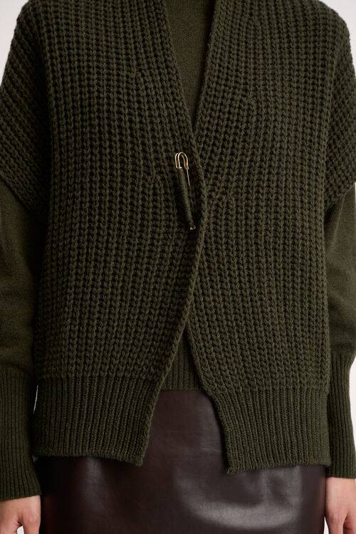 Luisa Spagnoli Capsula - Gilet in maglia Nuovo