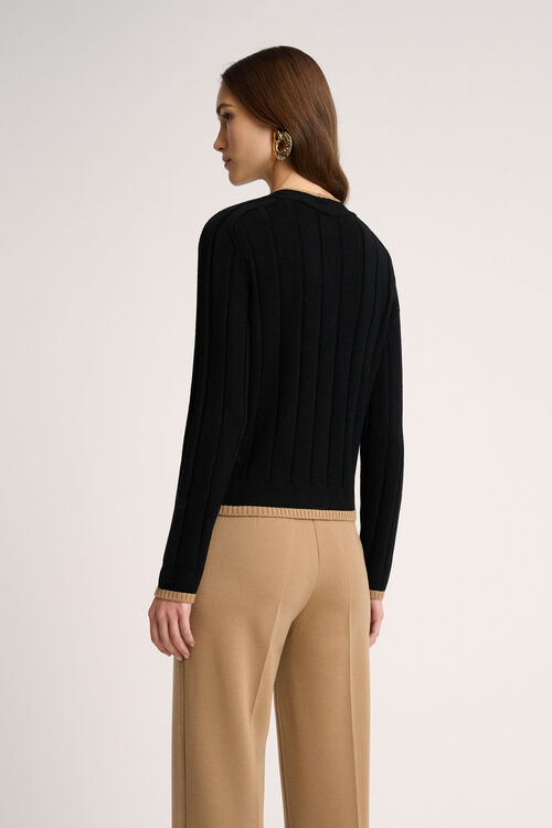 Luisa Spagnoli Mozione - Cardigan bon ton Pezzi Unici