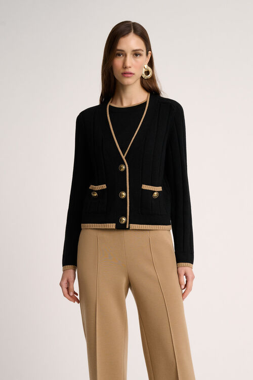 Luisa Spagnoli Mozione - Cardigan bon ton Pezzi Unici