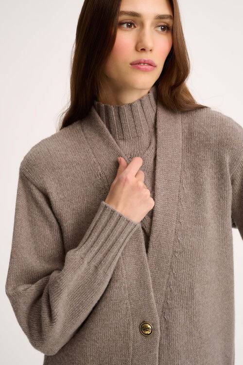 Luisa Spagnoli Canolo - Cardigan in misto cashmere Fino Al -60%