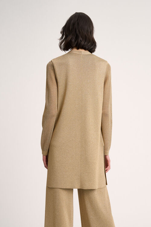 Luisa Spagnoli Zio - Gilet in lurex Shopping Online