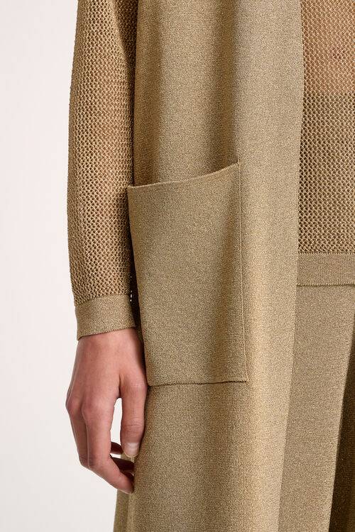 Luisa Spagnoli Zio - Gilet in lurex Shopping Online