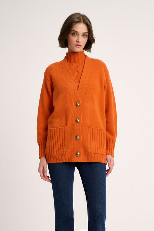 Luisa Spagnoli Canolo - Cardigan in misto cashmere Affare Del Giorno
