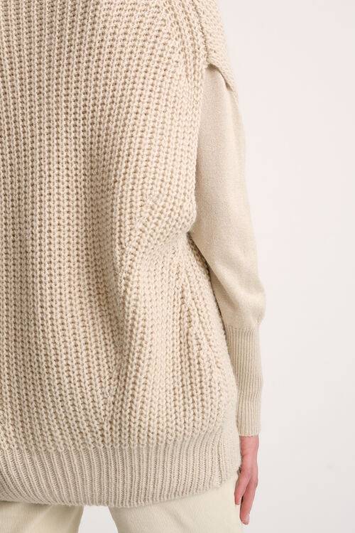Luisa Spagnoli Calda - Gilet in maglia Presa