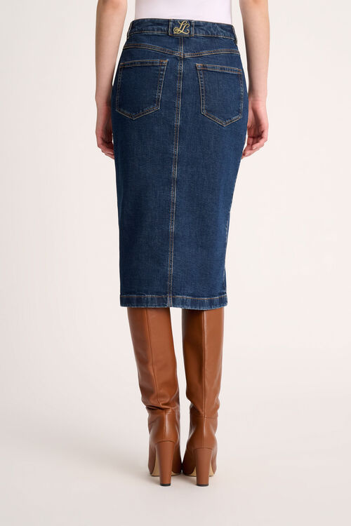 Luisa Spagnoli Folletto - Gonna in denim Fornitura limitata