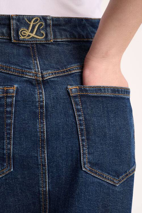 Luisa Spagnoli Folletto - Gonna in denim Fornitura limitata