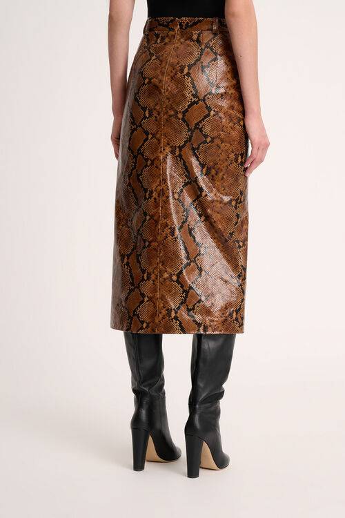 Luisa Spagnoli Francia - Gonna in pelle - Fashion Show Black Friday