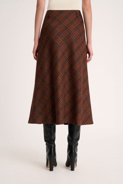 Luisa Spagnoli Fioraio - Gonna tartan Latest fashion