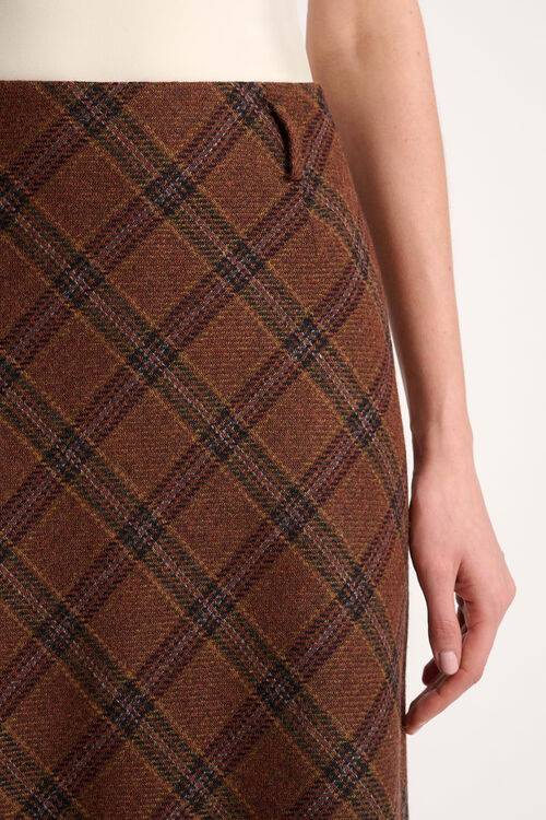 Luisa Spagnoli Fioraio - Gonna tartan Latest fashion