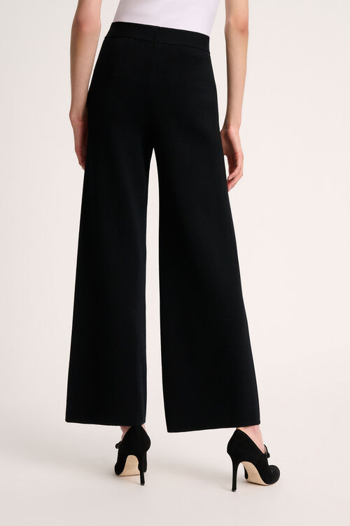 Luisa Spagnoli Modine - Pantaloni in maglia di lana Enormi risparmi