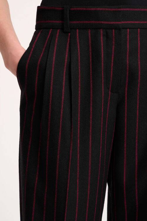 Luisa Spagnoli Ottonario - Pantaloni a righe Offerta settimanale