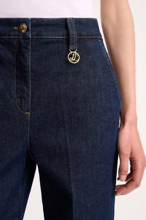 Luisa Spagnoli Opalite - Pantaloni in denim 50% di sconto con spedizione gratuita
