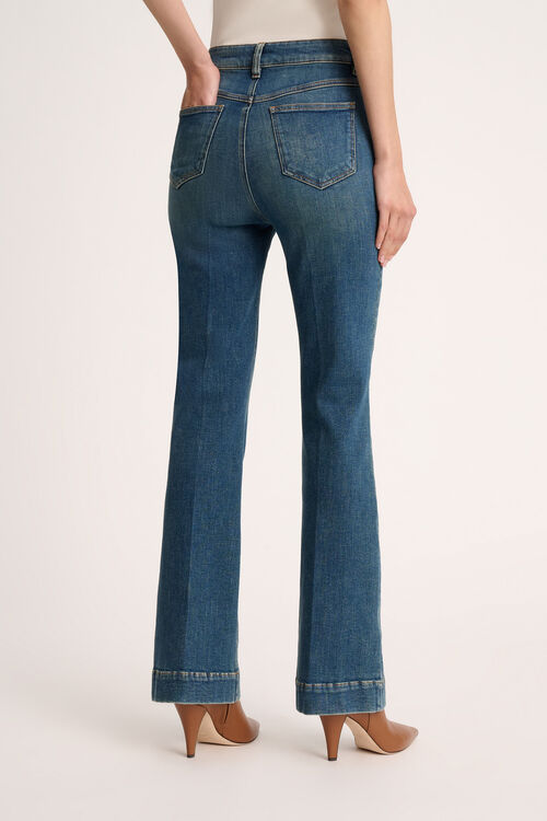Luisa Spagnoli Ofilio - Jeans flared Trasporto libero internazionale