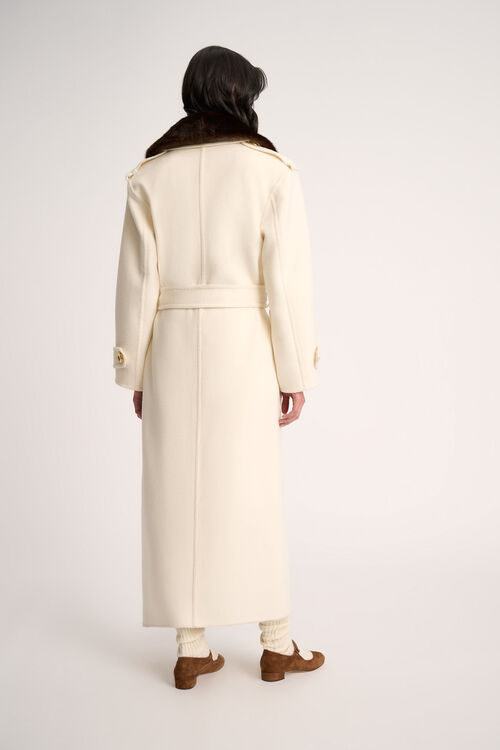 Luisa Spagnoli Salone - Cappotto con collo - Fashion Show Duty-free
