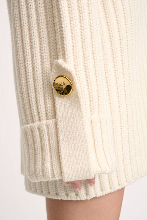 Luisa Spagnoli Maniacale - Maxi pullover ricamato - Fashion Show Italia