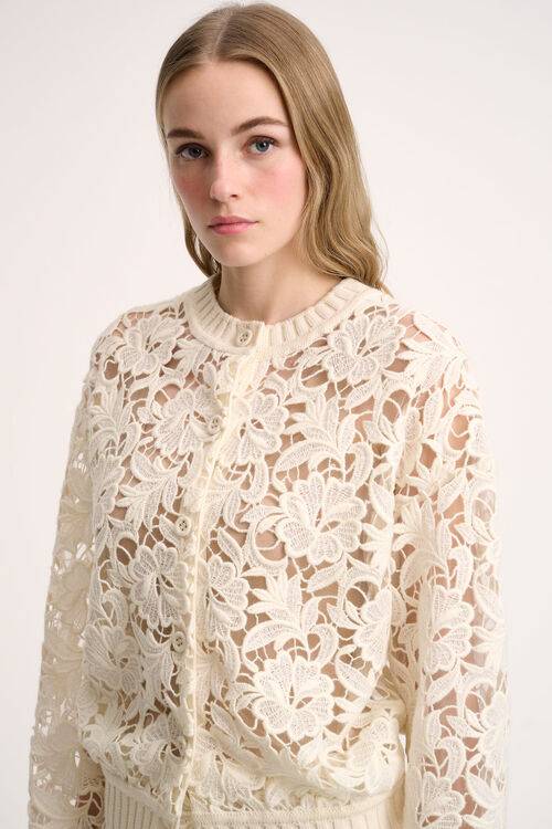 Luisa Spagnoli Segesta - Cardigan in pizzo - Fashion Show Nuovo