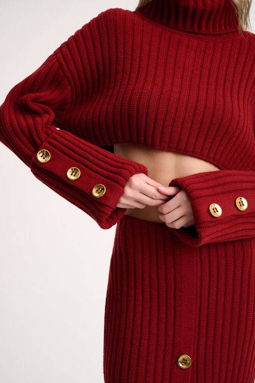 Luisa Spagnoli Mappale - Pullover cropped - Fashion Show Soddisfazione Garantita