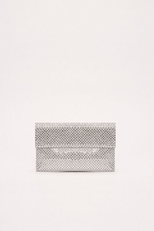 Luisa Spagnoli Immax - Pochette in strass Vendita calda