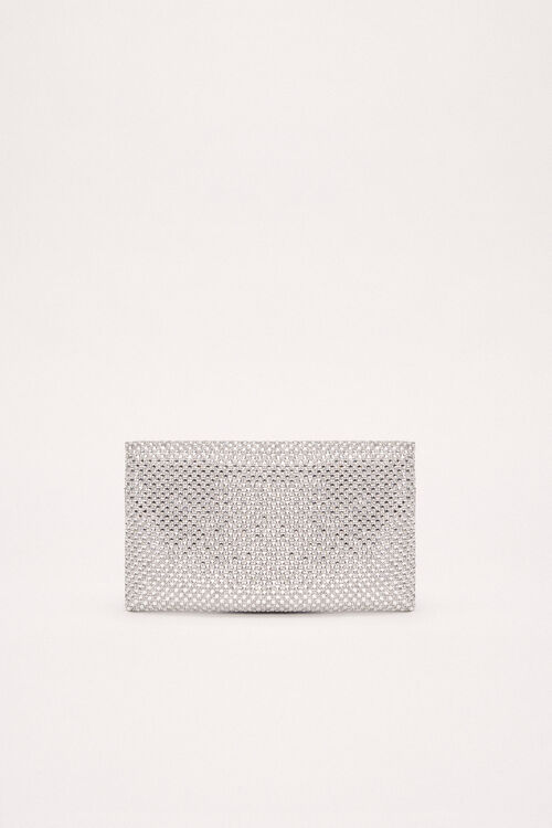 Luisa Spagnoli Immax - Pochette in strass Vendita calda