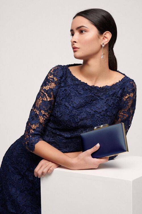 Luisa Spagnoli Ivy - Clutch in raso Lightning offer