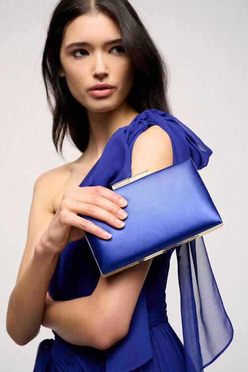 Luisa Spagnoli Ivy - Clutch in raso Nuovi prodotti