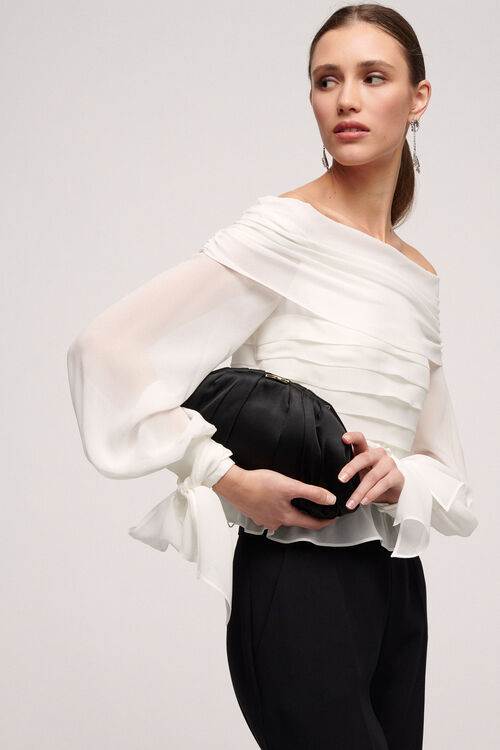 Luisa Spagnoli Ilam - Clutch in raso Bestseller