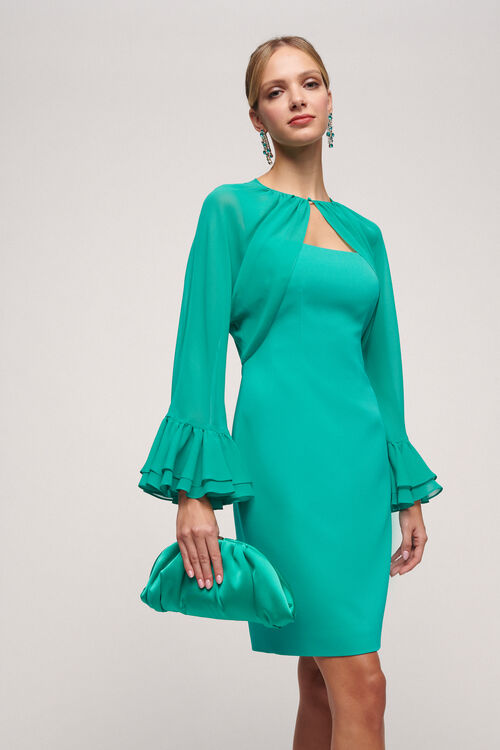 Luisa Spagnoli Ilam - Clutch in raso Offerte stagionali