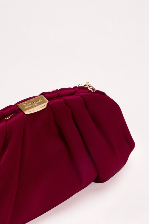 Luisa Spagnoli Ilam - Clutch in raso Comprane uno, ottenene uno gratis