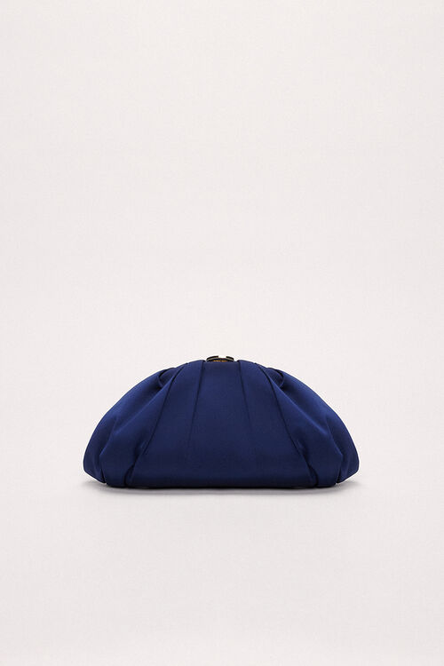 Luisa Spagnoli Ilam - Clutch in raso Offerte giornaliere