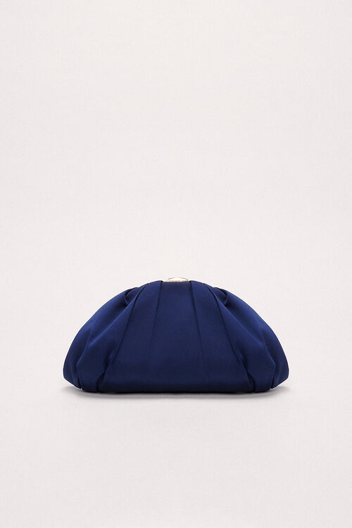 Luisa Spagnoli Ilam - Clutch in raso Offerte giornaliere