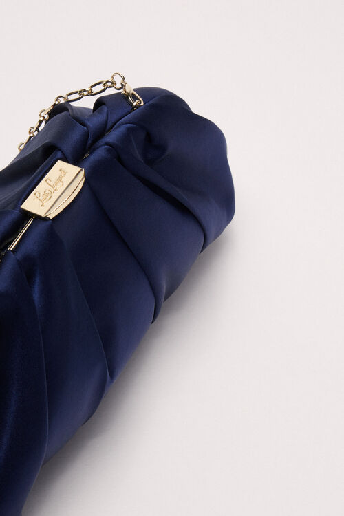 Luisa Spagnoli Ilam - Clutch in raso Offerte giornaliere