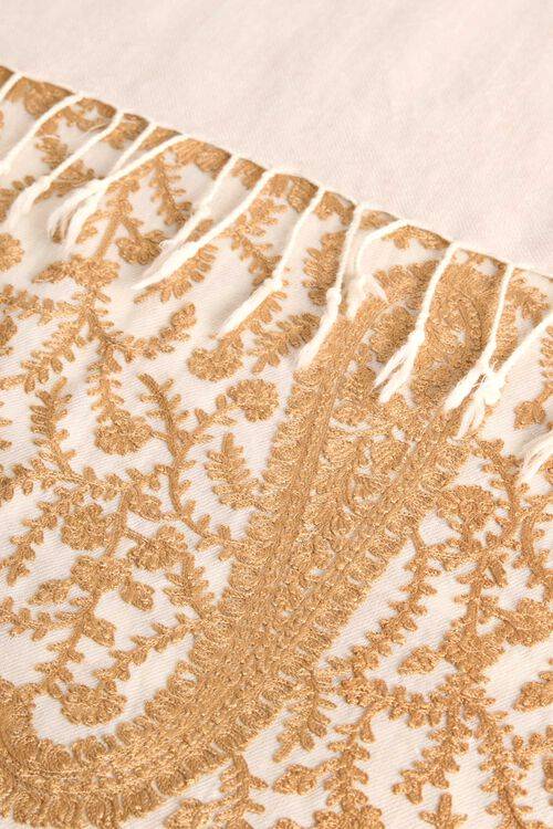 Luisa Spagnoli Radicchio - Stola disegno jacquard Presa