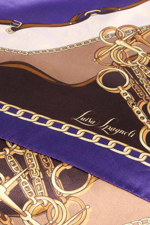Luisa Spagnoli Robusto - Foulard in seta Offerta