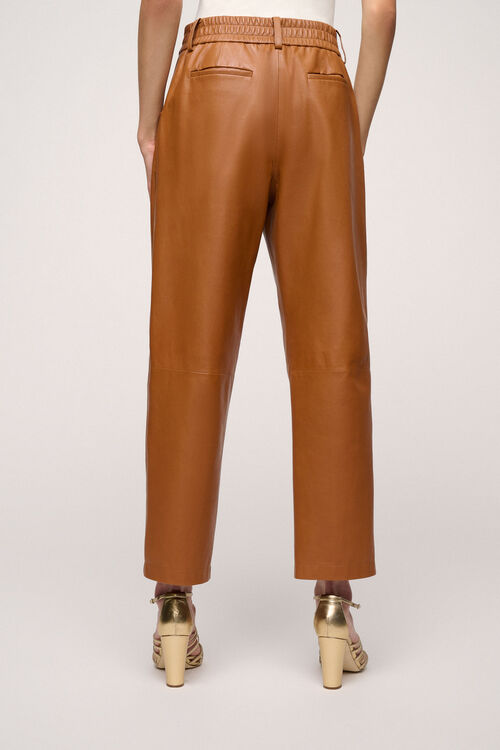 Luisa Spagnoli Azione - Pantaloni in pelle Offerta San Valentino