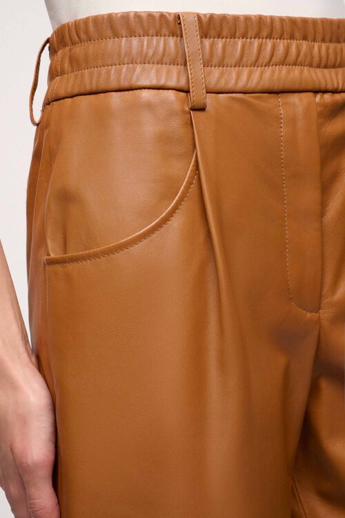 Luisa Spagnoli Azione - Pantaloni in pelle Offerta San Valentino