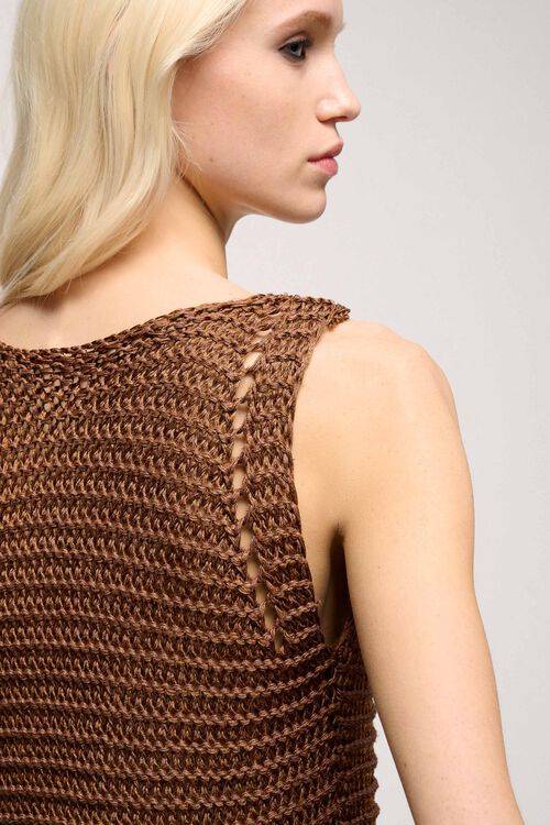 Luisa Spagnoli Collare - Top in maglia Smaltimento dello stoccaggio