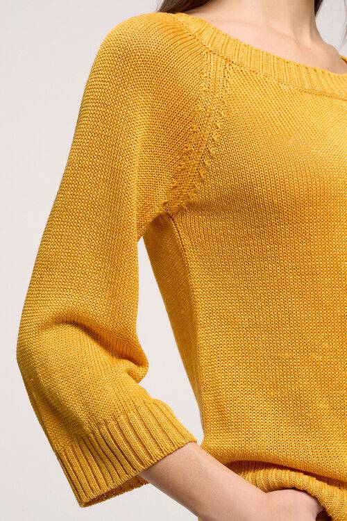 Luisa Spagnoli Confettura - Pullover collo a barca Vendita calda