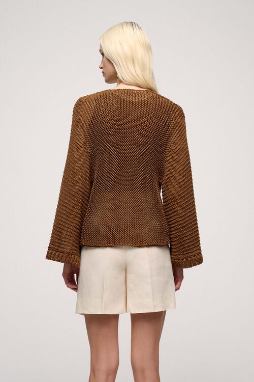 Luisa Spagnoli Collante - Cardigan cropped Offerta migliore