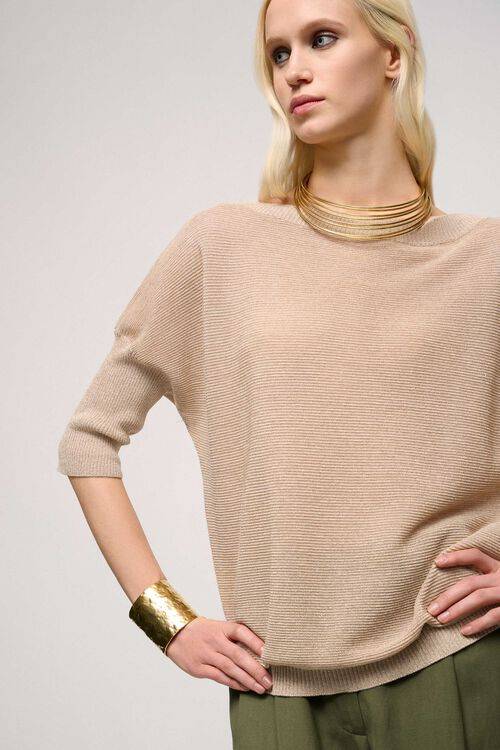 Luisa Spagnoli Calabria - Top in misto viscosa Online Outlet