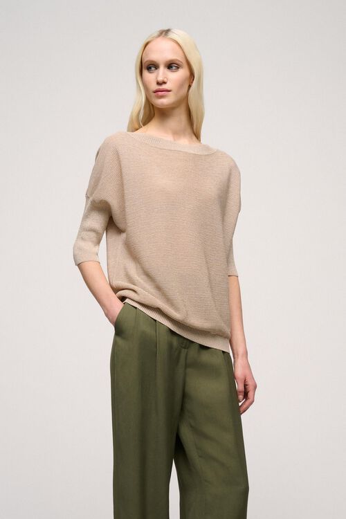 Luisa Spagnoli Calabria - Top in misto viscosa Online Outlet